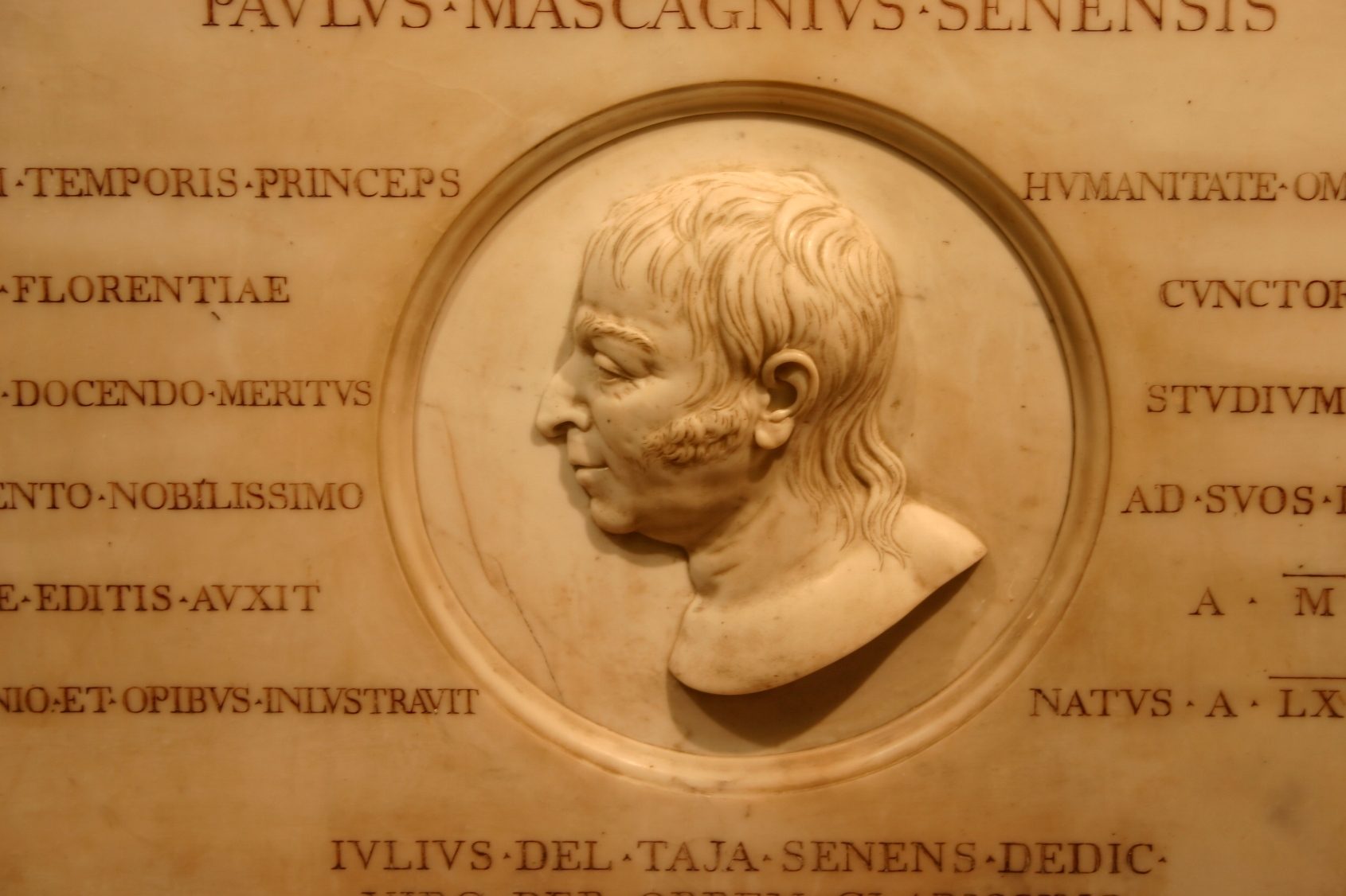 Paolo Mascagni's cenotaph, Accademia dei Fisiocritici, Siena, Italy - 02.JPG